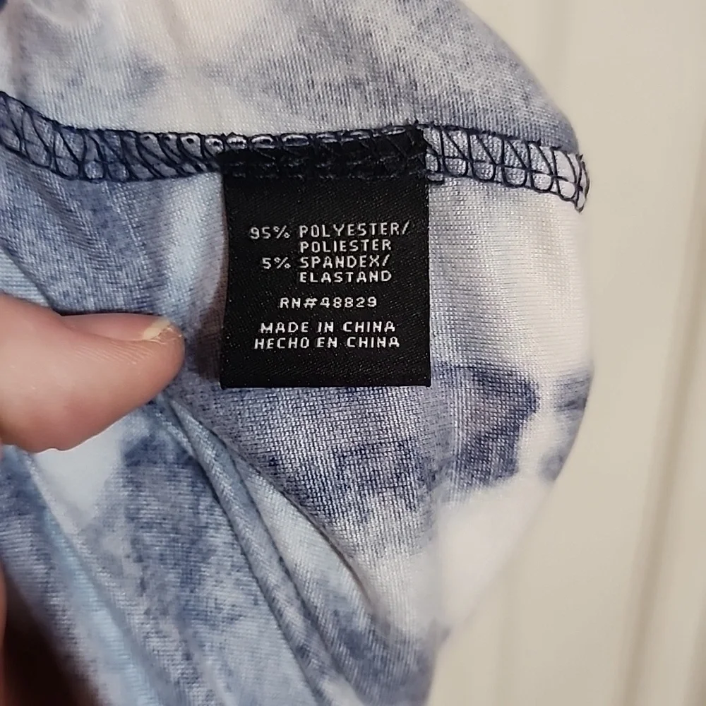 LOVE TYE-DYE MAXI DRESS NWT SZ L - Picture 7 of 9